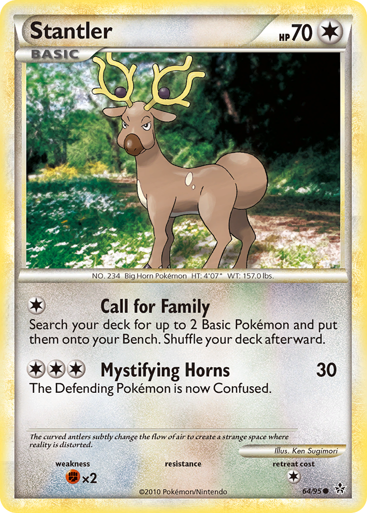 Stantler (64/95) [HeartGold & SoulSilver: Unleashed] | Play N Trade Winnipeg