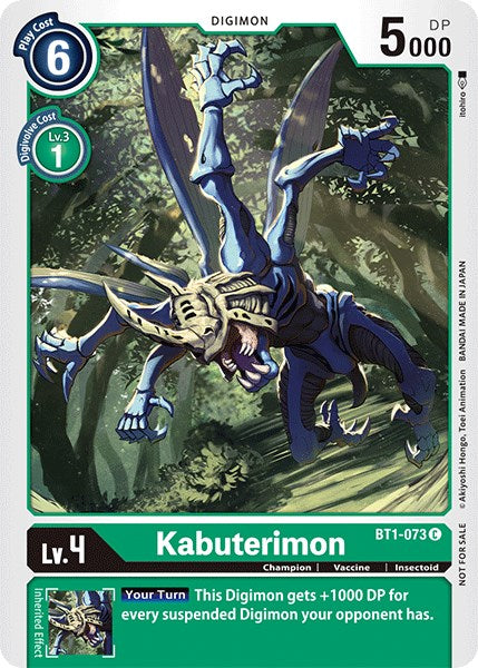 Kabuterimon [BT1-073] (Official Tournament Pack Vol.3) [Release Special Booster Promos] | Play N Trade Winnipeg