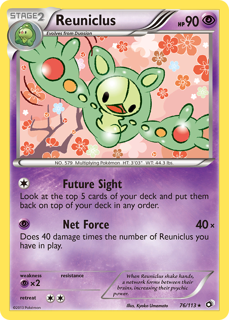 Reuniclus (76/113) [Black & White: Legendary Treasures] | Play N Trade Winnipeg