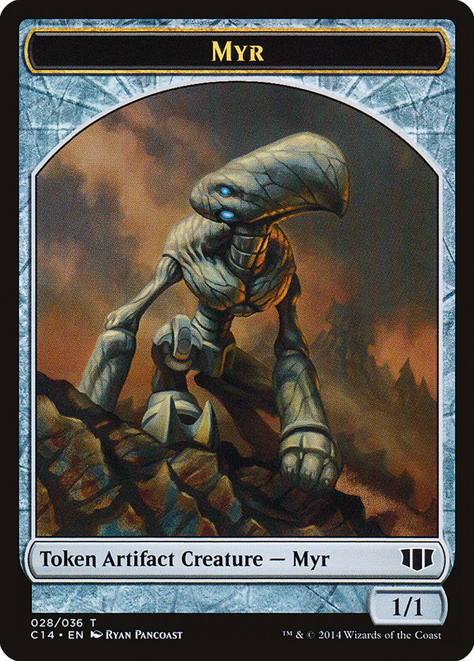 Myr // Pentavite Double-sided Token [Commander 2014 Tokens] | Play N Trade Winnipeg