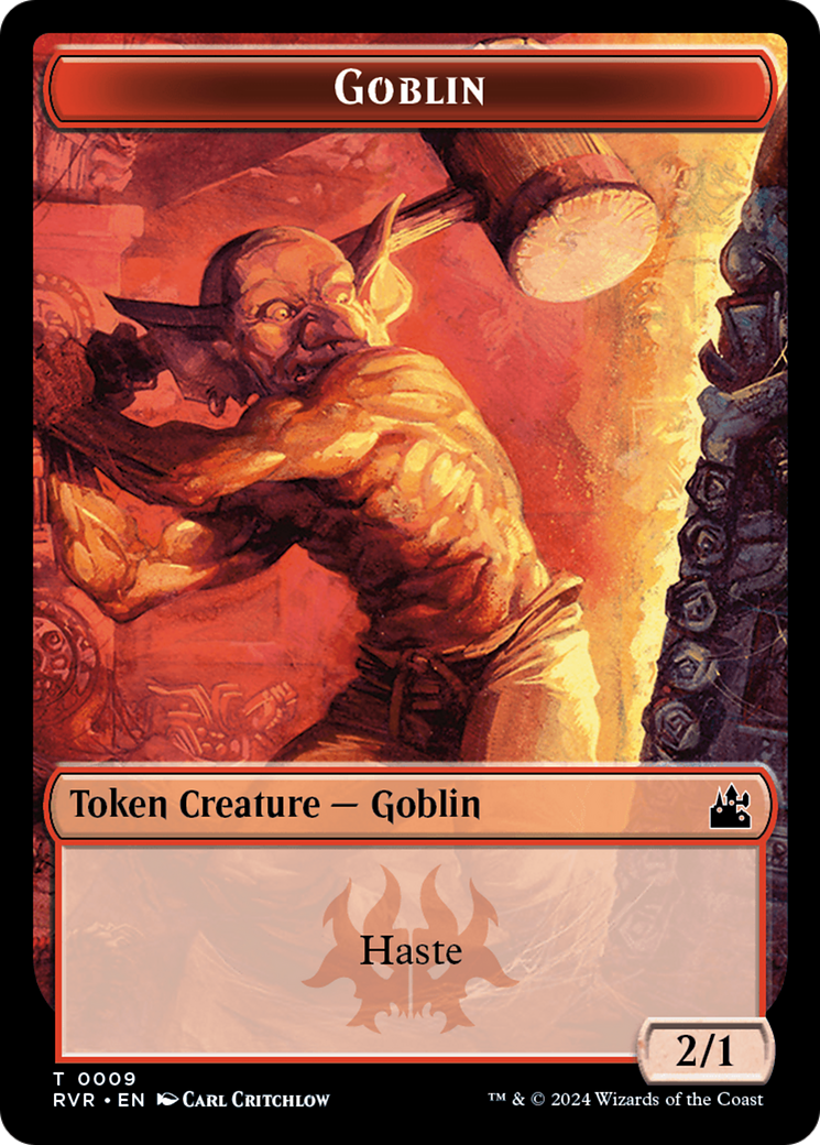 Goblin Token (0009) [Ravnica Remastered Tokens] | Play N Trade Winnipeg