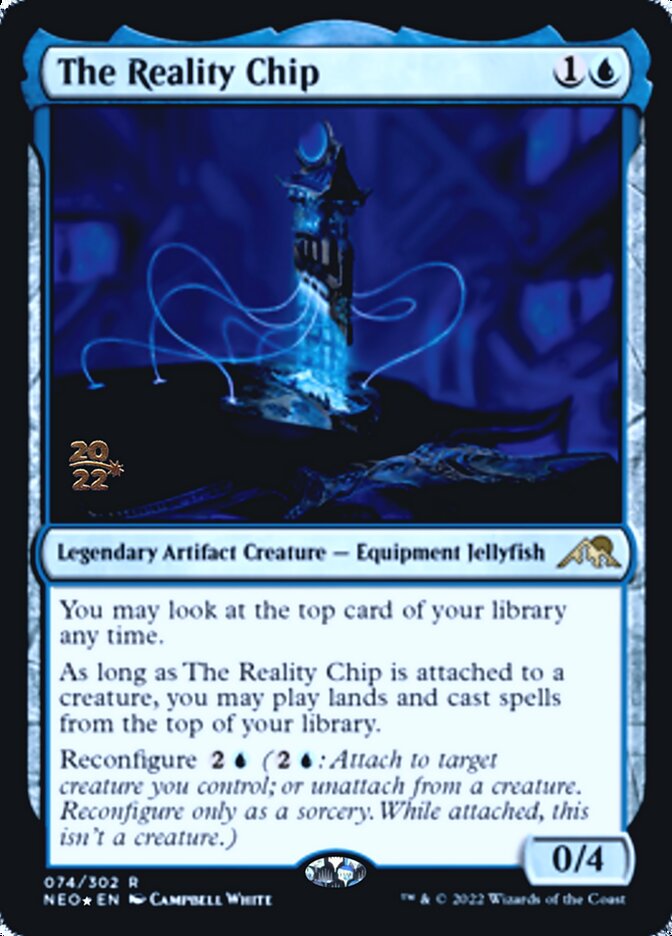 The Reality Chip [Kamigawa: Neon Dynasty Prerelease Promos] | Play N Trade Winnipeg