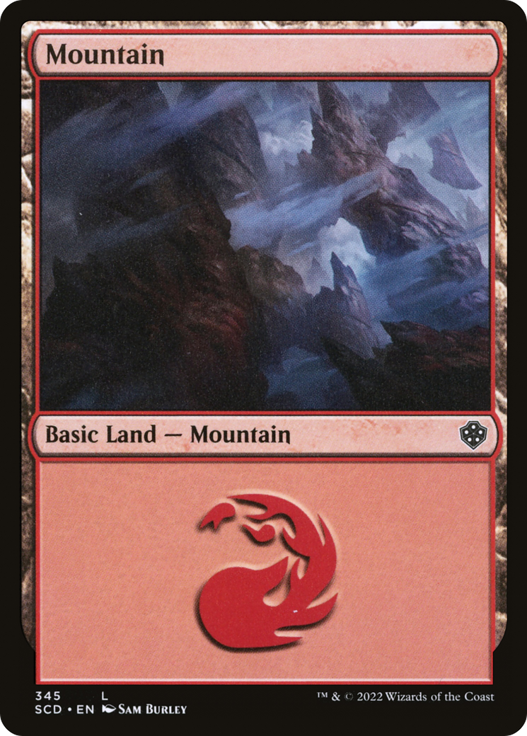 Mountain [Starter Commander Decks] | Play N Trade Winnipeg