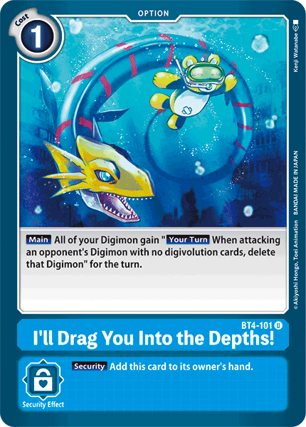 I'll Drag You Into the Depths! [BT4-101] [Great Legend] | Play N Trade Winnipeg