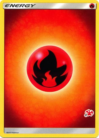 Fire Energy (Charizard Stamp #17) [Battle Academy 2020] | Play N Trade Winnipeg