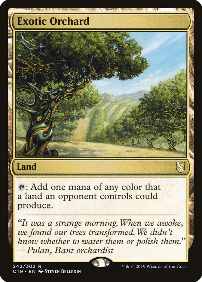 Exotic Orchard [Commander 2019] | Play N Trade Winnipeg