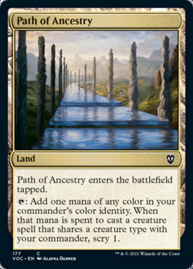 Path of Ancestry [Innistrad: Crimson Vow Commander] | Play N Trade Winnipeg