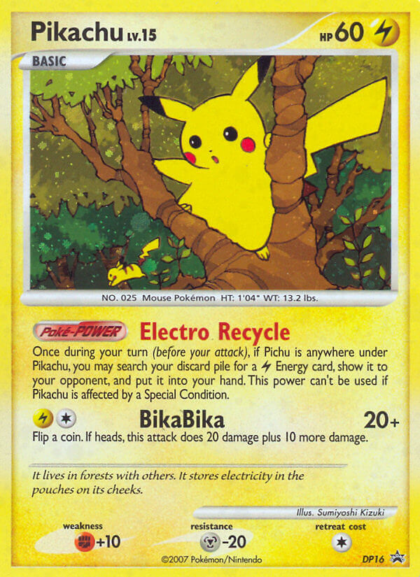 Pikachu (DP16) [Diamond & Pearl: Black Star Promos] | Play N Trade Winnipeg