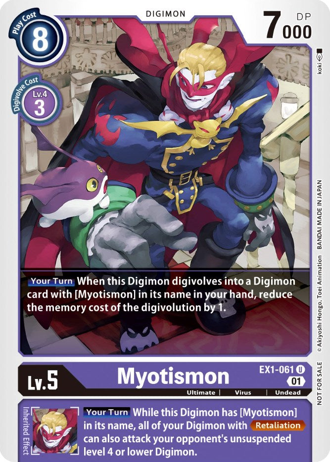 Myotismon [EX1-061] (Winner Pack X Record) [Classic Collection Promos] | Play N Trade Winnipeg