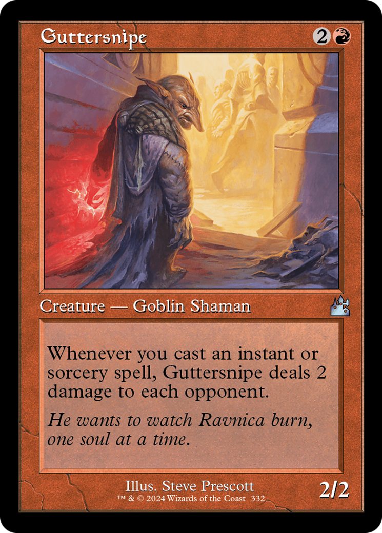 Guttersnipe (Retro Frame) [Ravnica Remastered] | Play N Trade Winnipeg