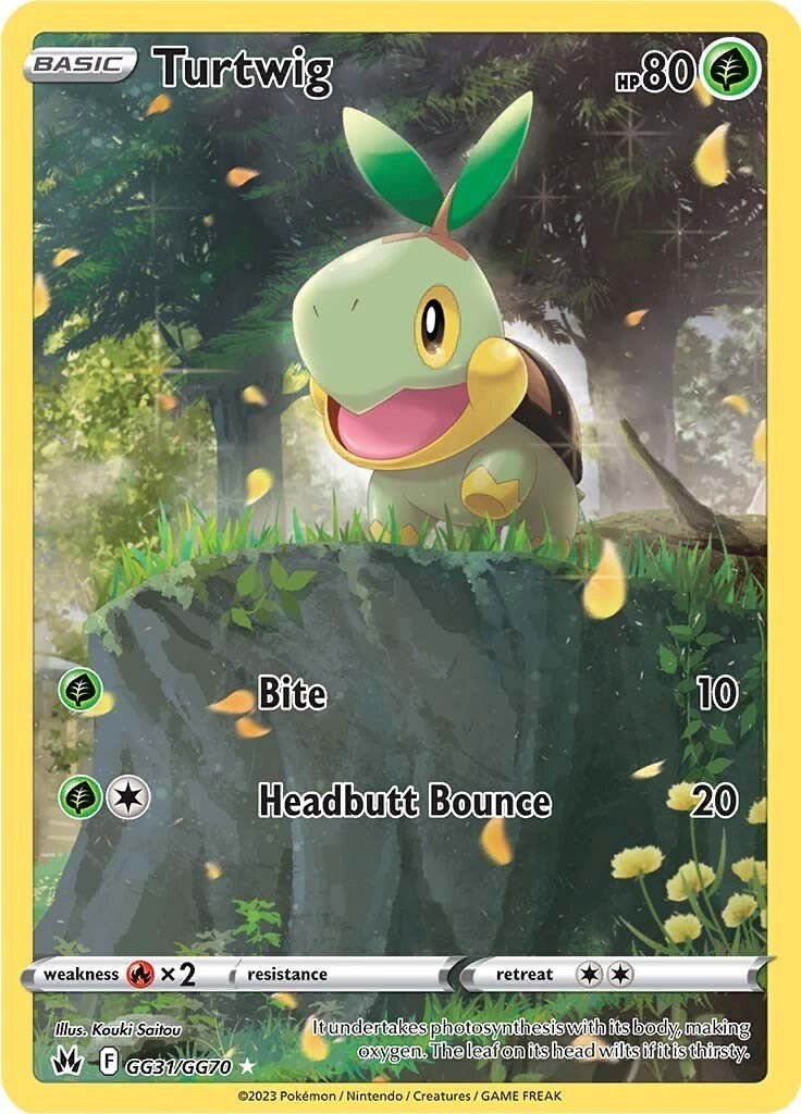 Turtwig (GG31/GG70) [Sword & Shield: Crown Zenith] | Play N Trade Winnipeg