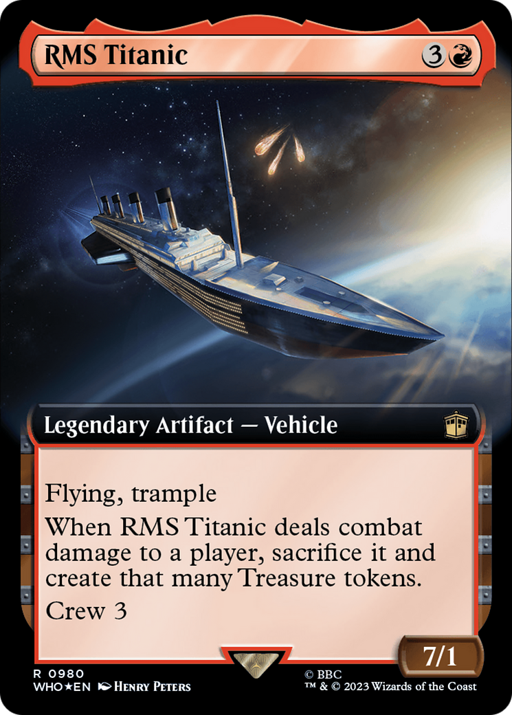 RMS Titanic (Extended Art) (Surge Foil) [Doctor Who] | Play N Trade Winnipeg