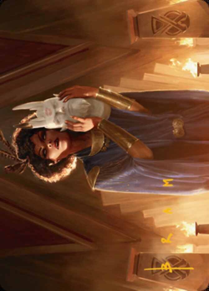 Cormela, Glamour Thief Art Card (Gold-Stamped Signature) [Streets of New Capenna Art Series] | Play N Trade Winnipeg