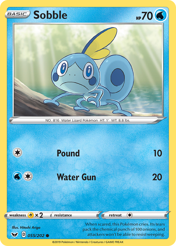 Sobble (055/202) [Sword & Shield: Base Set] | Play N Trade Winnipeg