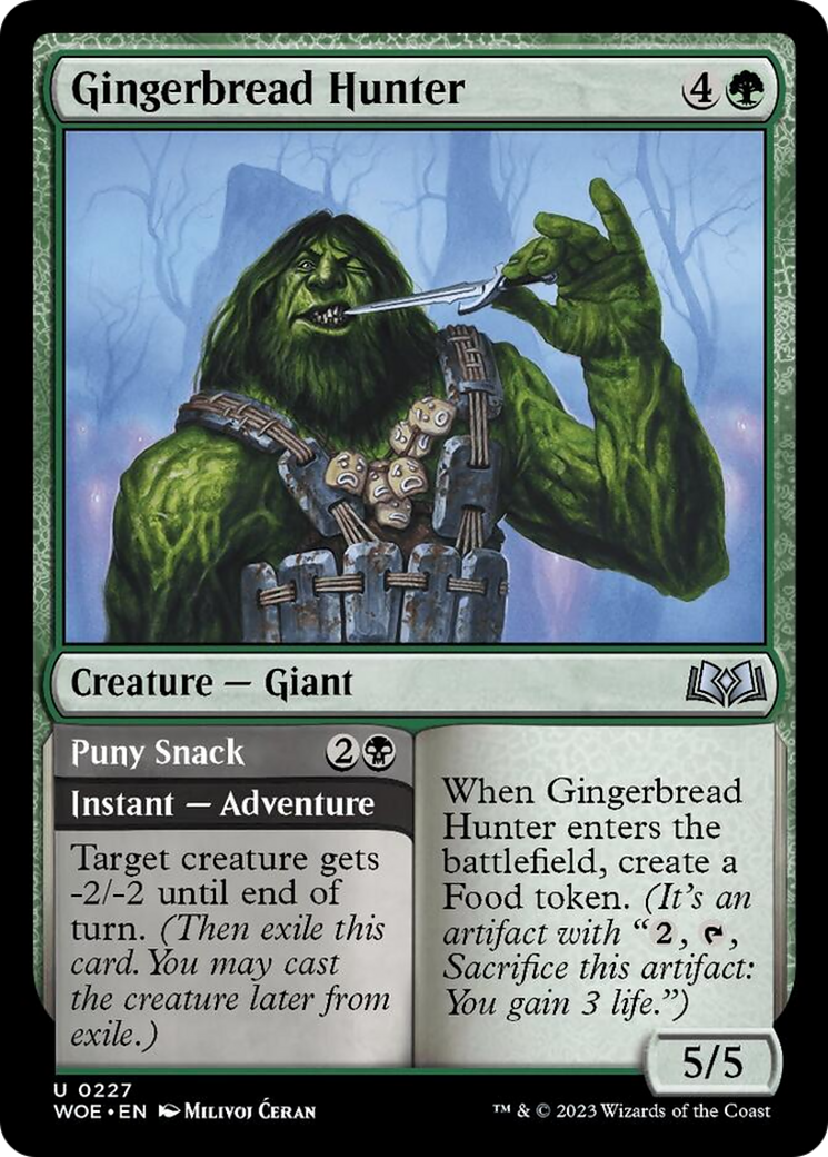 Gingerbread Hunter // Puny Snack [Wilds of Eldraine] | Play N Trade Winnipeg