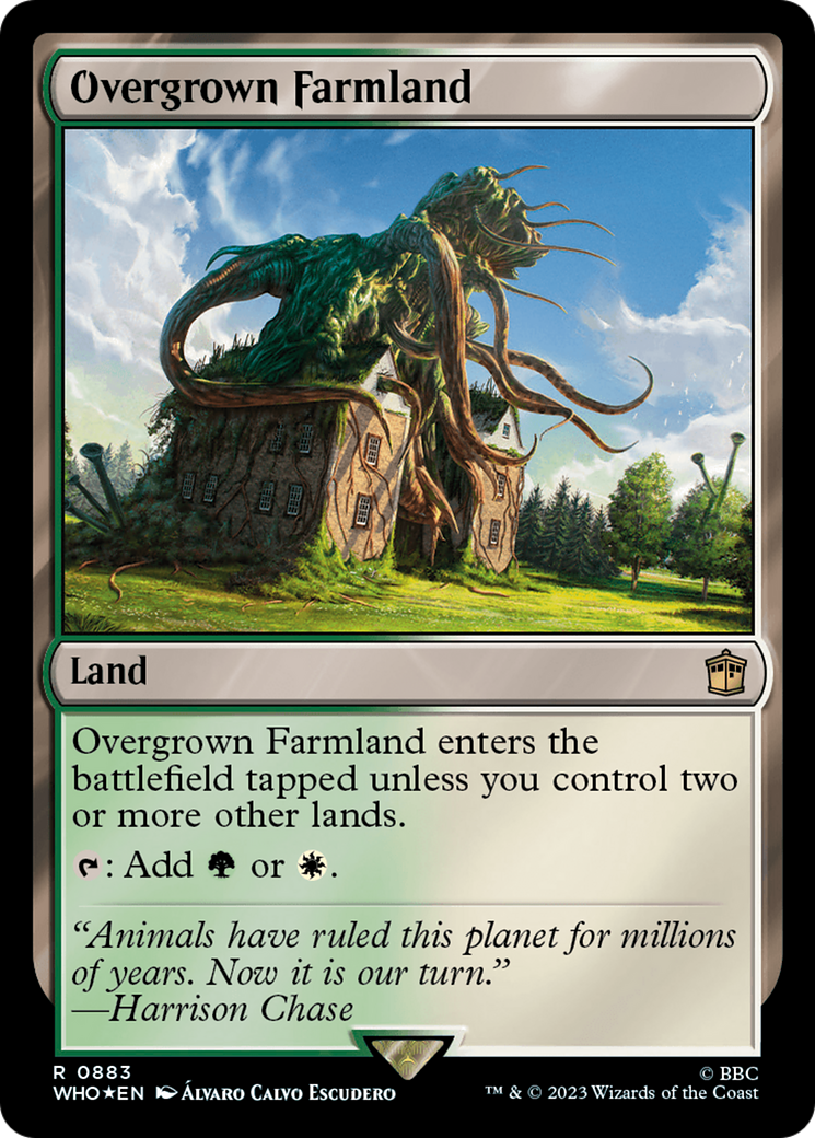 Overgrown Farmland (Surge Foil) [Doctor Who] | Play N Trade Winnipeg