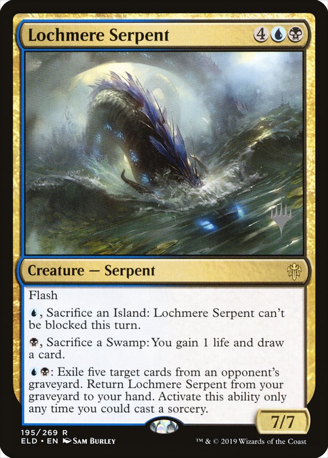 Lochmere Serpent (Promo Pack) [Throne of Eldraine Promos] | Play N Trade Winnipeg