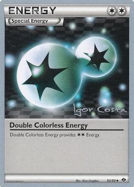 Double Colorless Energy (92/99) (Pesadelo Prism - Igor Costa) [World Championships 2012] | Play N Trade Winnipeg