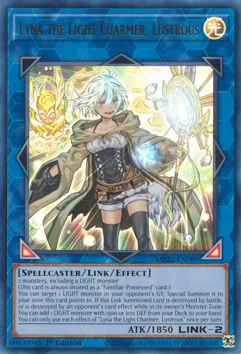 Lyna the Light Charmer, Lustrous [MP22-EN089] Ultra Rare | Play N Trade Winnipeg
