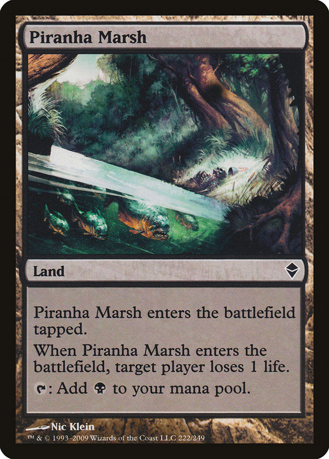 Piranha Marsh [Zendikar] | Play N Trade Winnipeg