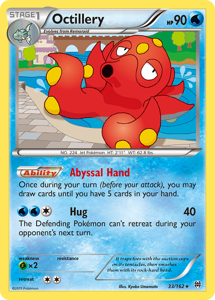 Octillery (33/162) [XY: BREAKthrough] | Play N Trade Winnipeg