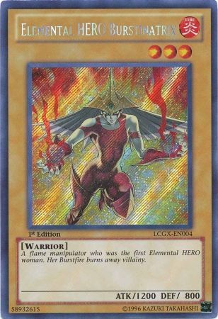 Elemental HERO Burstinatrix [LCGX-EN004] Secret Rare | Play N Trade Winnipeg