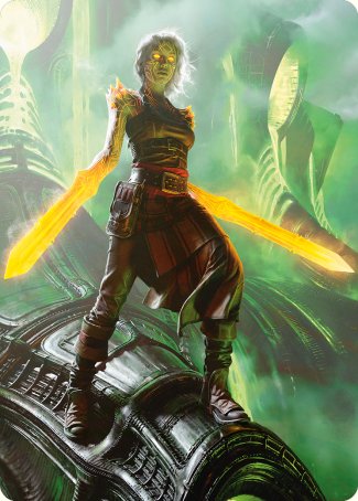 Nahiri, the Unforgiving Art Card [Phyrexia: All Will Be One Art Series] | Play N Trade Winnipeg