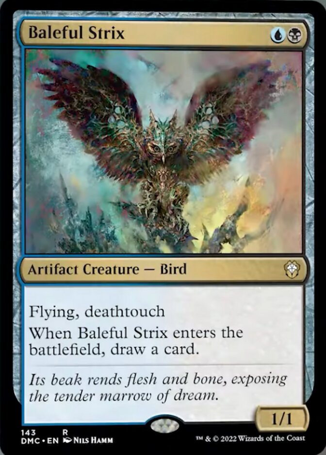 Baleful Strix [Dominaria United Commander] | Play N Trade Winnipeg