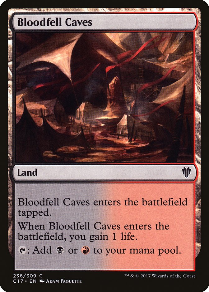 Bloodfell Caves [Commander 2017] | Play N Trade Winnipeg