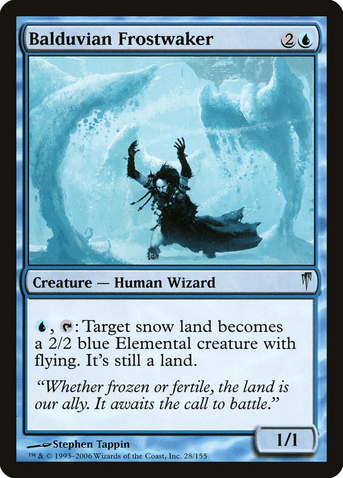 Balduvian Frostwaker [Coldsnap] | Play N Trade Winnipeg