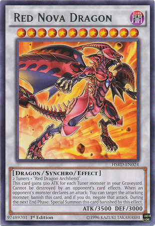 Red Nova Dragon [HSRD-EN024] Rare | Play N Trade Winnipeg