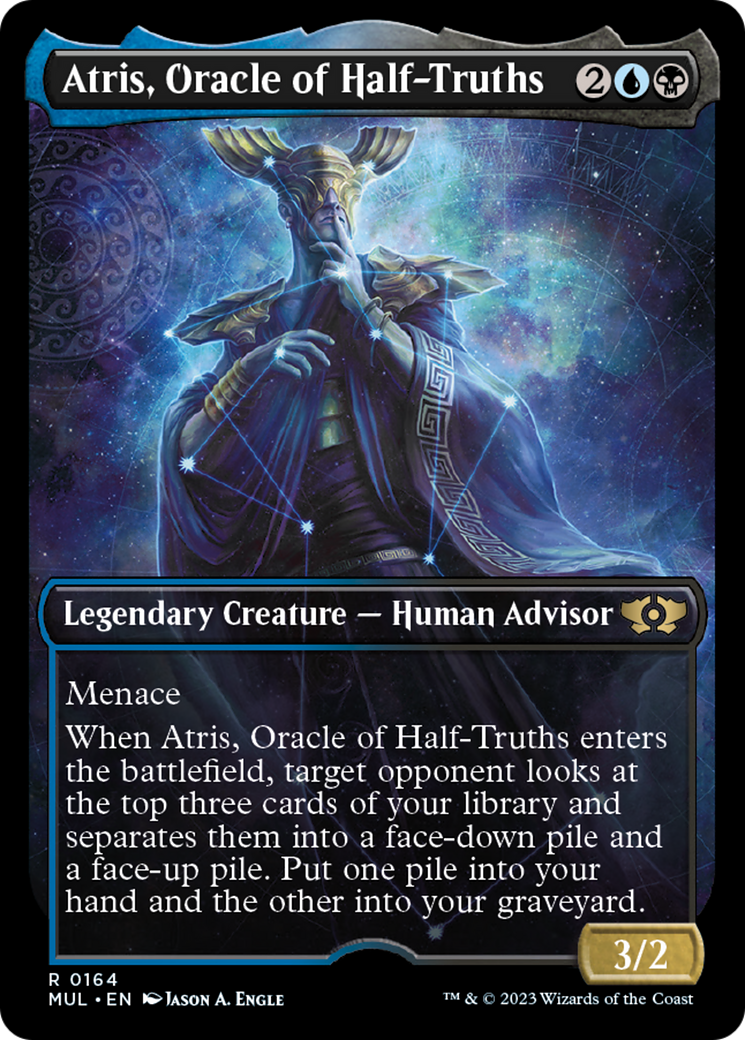 Atris, Oracle of Half-Truths (Halo Foil) [Multiverse Legends] | Play N Trade Winnipeg