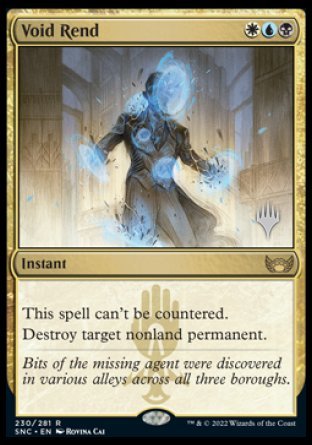 Void Rend (Promo Pack) [Streets of New Capenna Promos] | Play N Trade Winnipeg