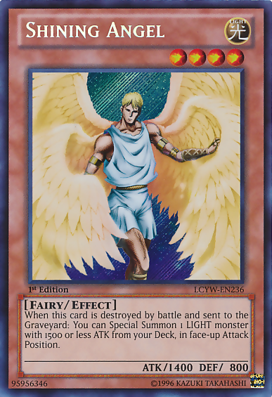 Shining Angel [LCYW-EN236] Secret Rare | Play N Trade Winnipeg