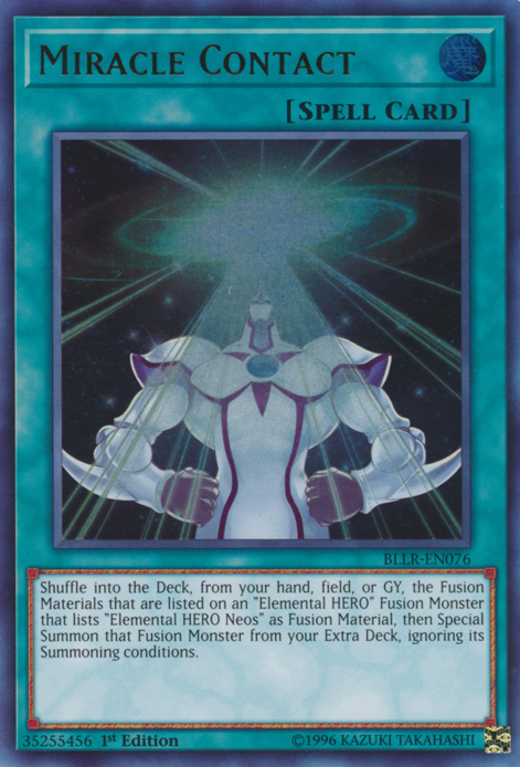 Miracle Contact [BLLR-EN076] Ultra Rare | Play N Trade Winnipeg