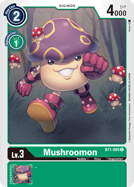 Mushroomon [BT1-065] [Release Special Booster Ver.1.0] | Play N Trade Winnipeg