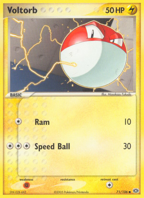 Voltorb (71/106) [EX: Emerald] | Play N Trade Winnipeg