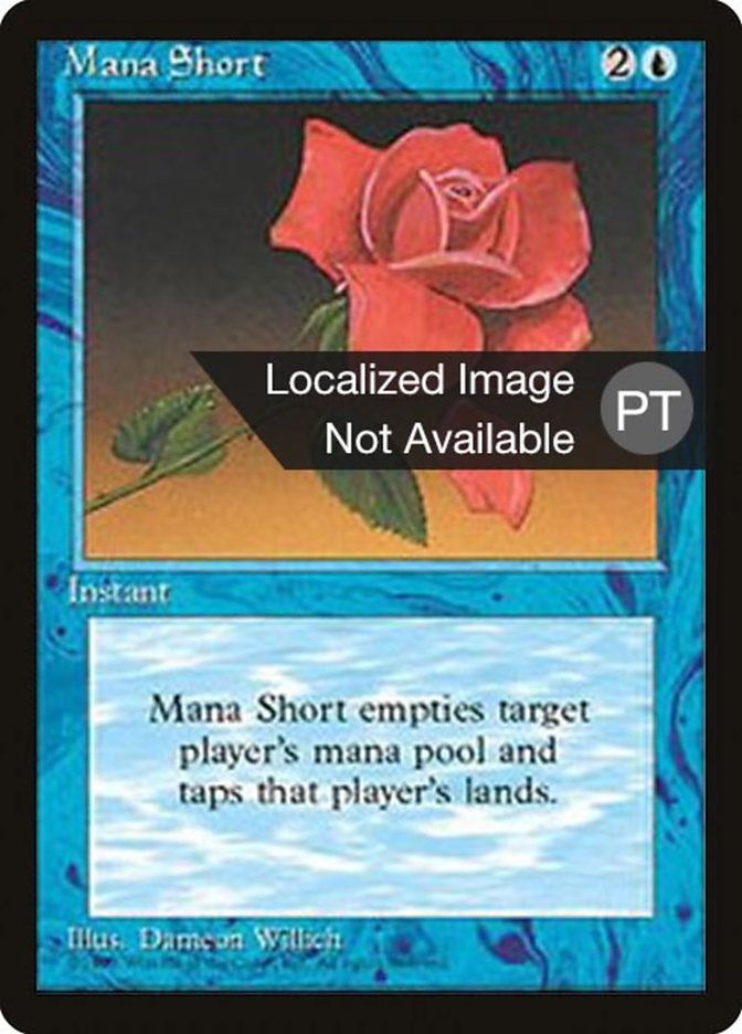 Mana Short [Fourth Edition (Foreign Black Border)] | Play N Trade Winnipeg