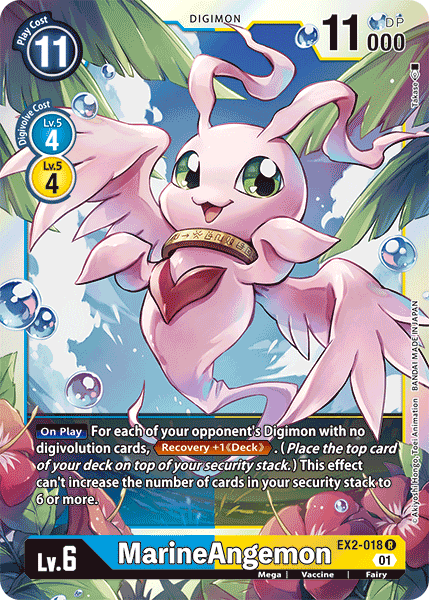 MarineAngemon [EX2-018] [Digital Hazard] | Play N Trade Winnipeg