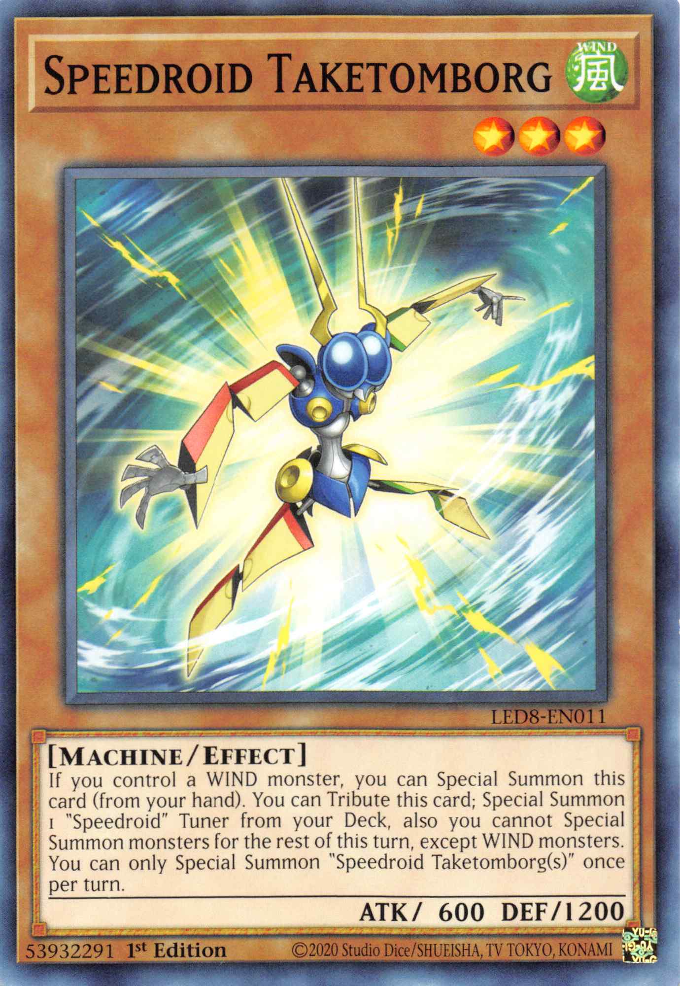 Speedroid Taketomborg [LED8-EN011] Common | Play N Trade Winnipeg