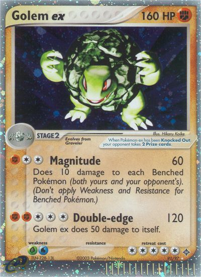 Golem ex (91/97) [EX: Dragon] | Play N Trade Winnipeg