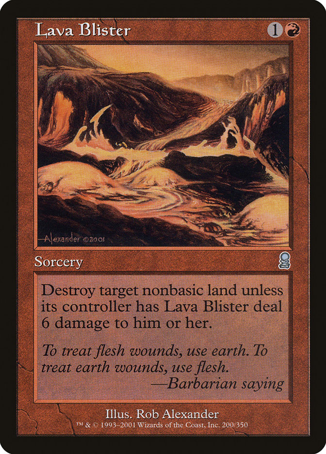 Lava Blister [Odyssey] | Play N Trade Winnipeg