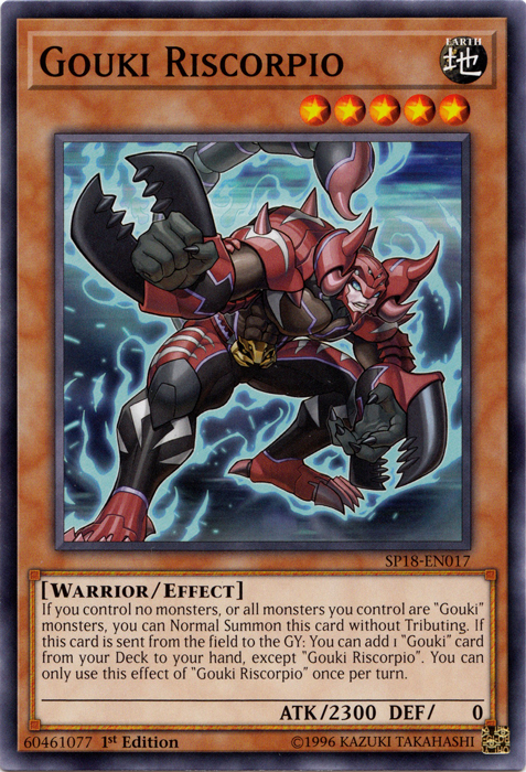 Gouki Riscorpio [SP18-EN017] Common | Play N Trade Winnipeg
