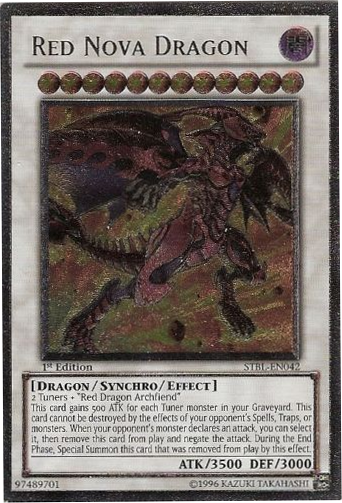 Red Nova Dragon [STBL-EN042] Ultimate Rare | Play N Trade Winnipeg