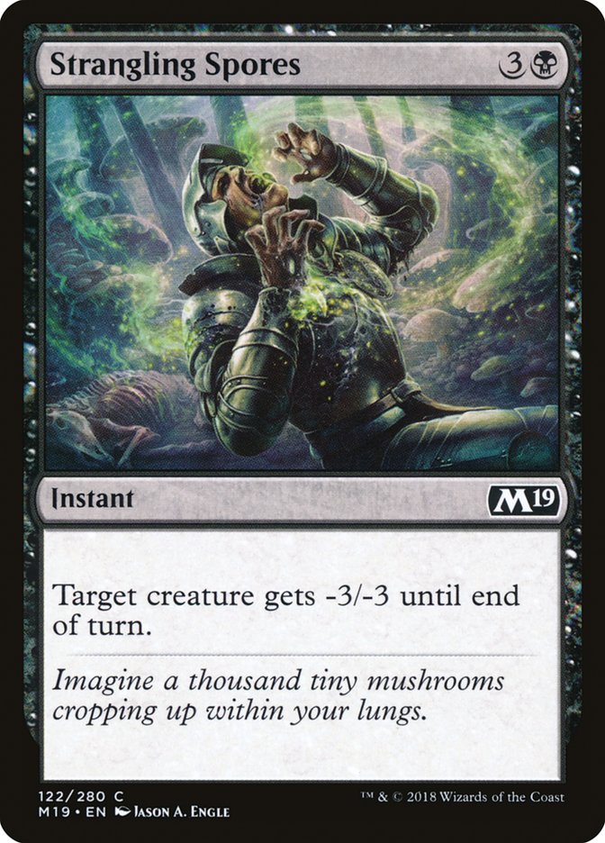 Strangling Spores [Core Set 2019] | Play N Trade Winnipeg