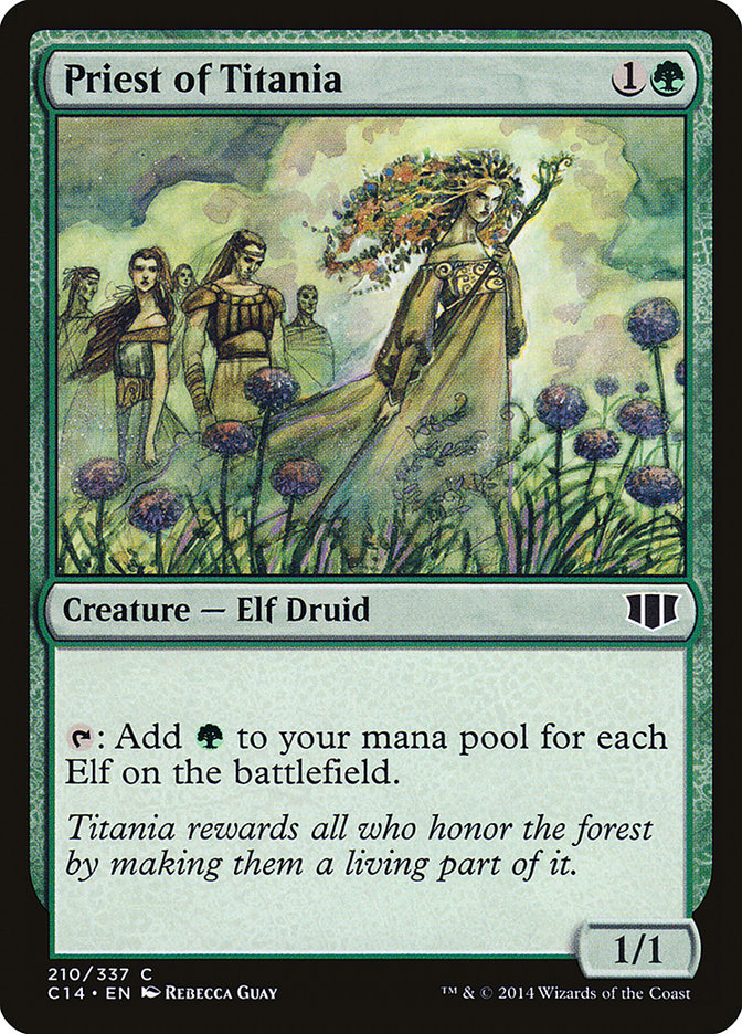 Priest of Titania [Commander 2014] | Play N Trade Winnipeg