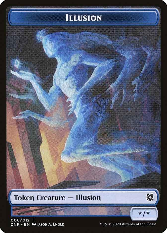 Illusion [Zendikar Rising Tokens] | Play N Trade Winnipeg