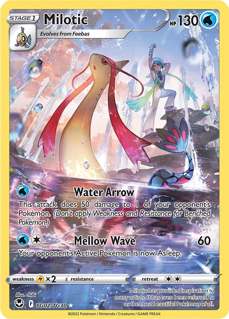 Milotic (TG02/TG30) [Sword & Shield: Silver Tempest] | Play N Trade Winnipeg