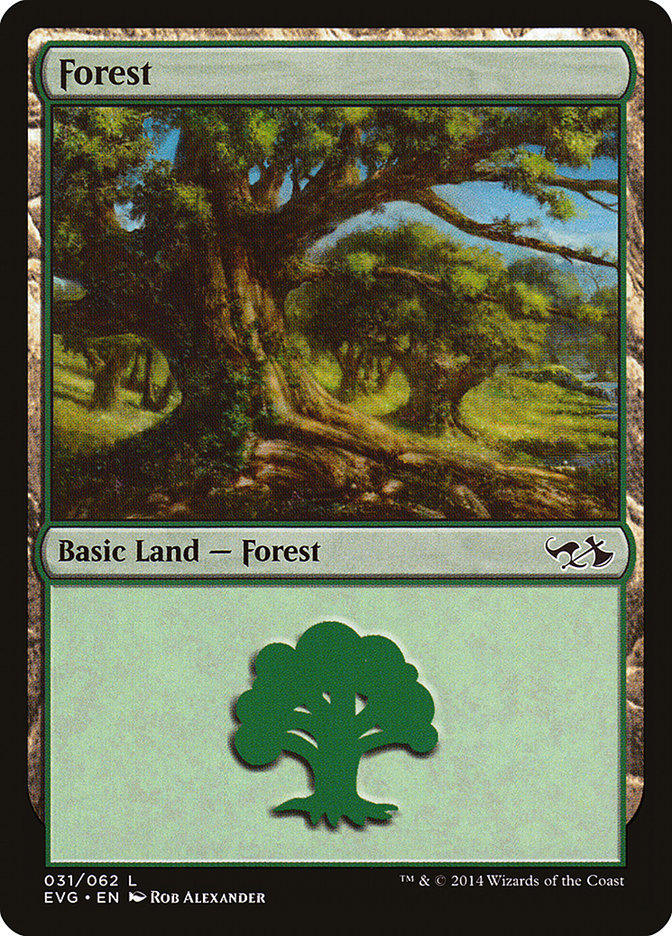 Forest (31) (Elves vs. Goblins) [Duel Decks Anthology] | Play N Trade Winnipeg