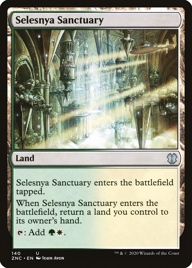 Selesnya Sanctuary [Zendikar Rising Commander] | Play N Trade Winnipeg